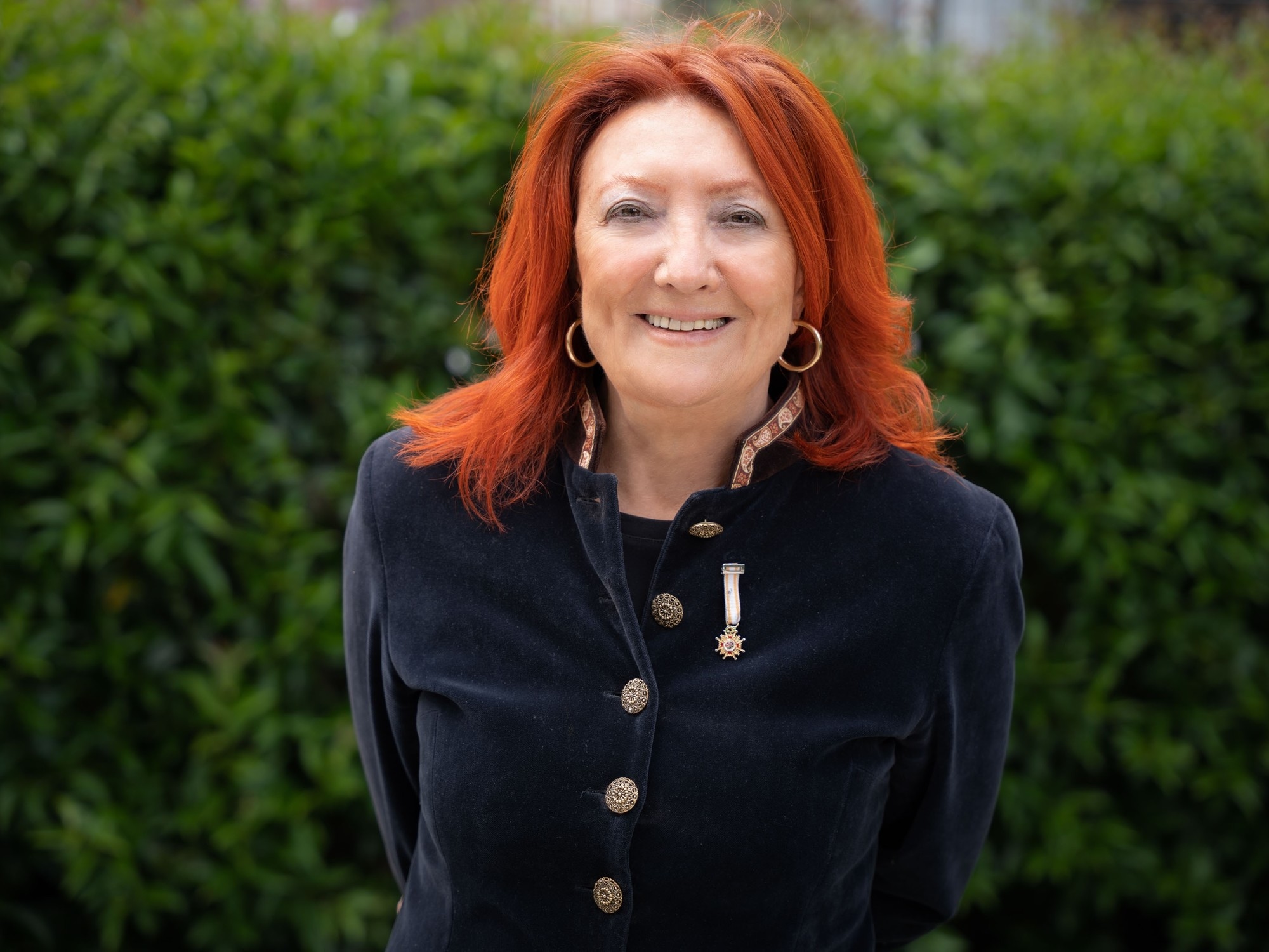 Sheila Cremaschi, die Argentinierin, die seit 20 Jahren das Hay Festival leitet.