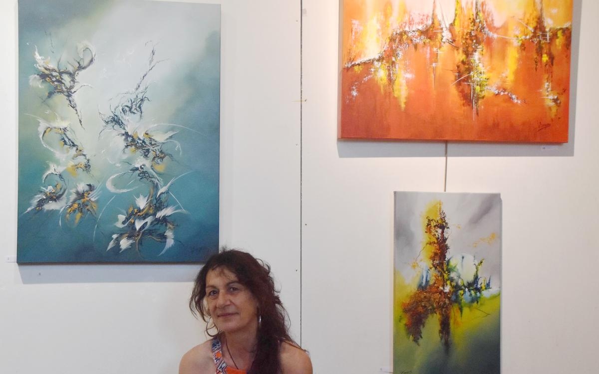 Brantôme-en-Périgord: Virginie Segers reveals her “inner landscapes”