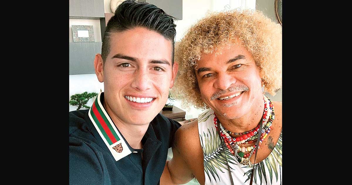 James se siente bien… asegura el Pibe Valderrama