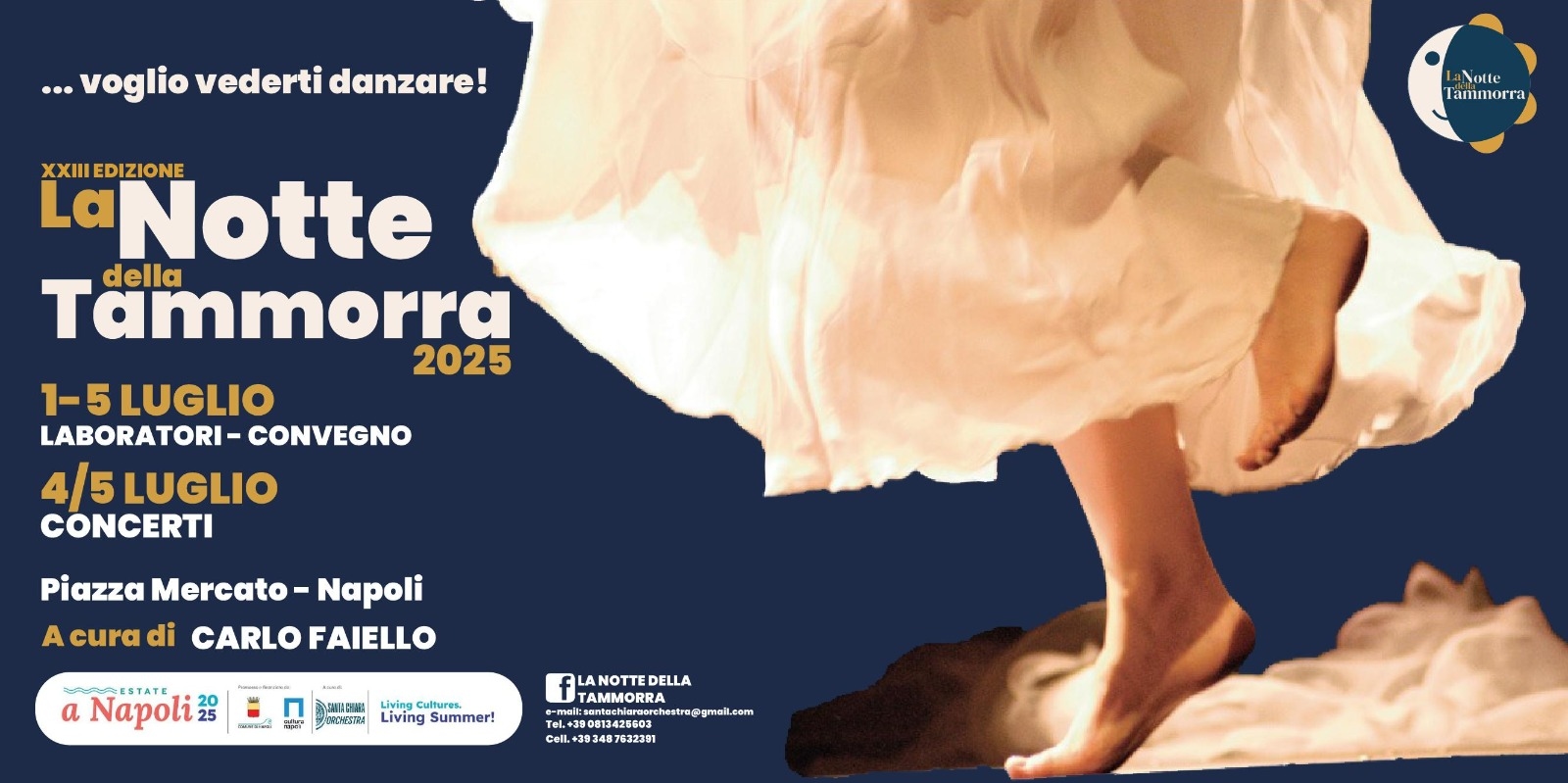 Música, “La Notte della Tammorra” está de volta: a grande festa folclórica que faz Nápoles dançar