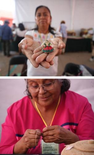 Falta de puntos de venta, el mayor reto para artesanos de fibras vegetales