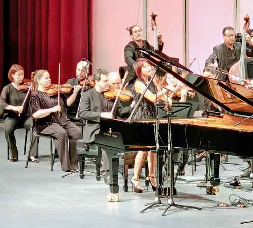 La pianista Yuja Wang dio muestra de la elegancia de su arte en el Auditorio Nacional