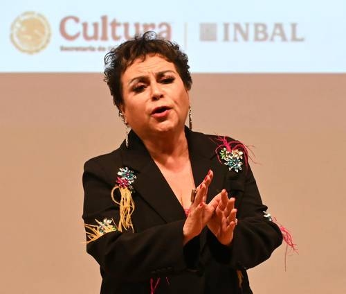 María Luisa Tamez è stata insignita della Medaglia delle Belle Arti 2025