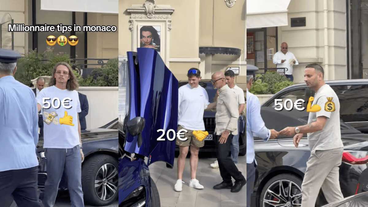 Pokazuje napiwki, jakie otrzymują parkingowi w Monako, a ludzie są zdumieni: „Prawdopodobnie zarabiają więcej niż wynosi ich pensja”.