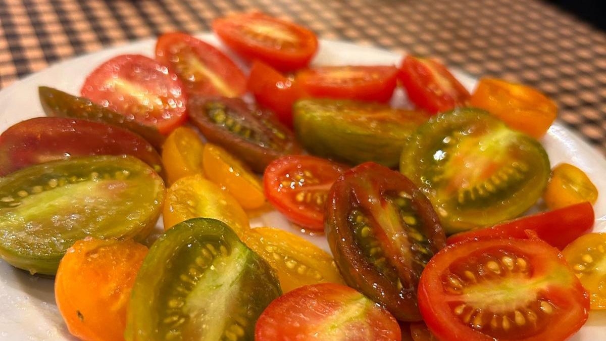 Falset, Domates Fuarı'nda Priorat'ın eski yerel çeşitlerini sergiliyor ve satıyor