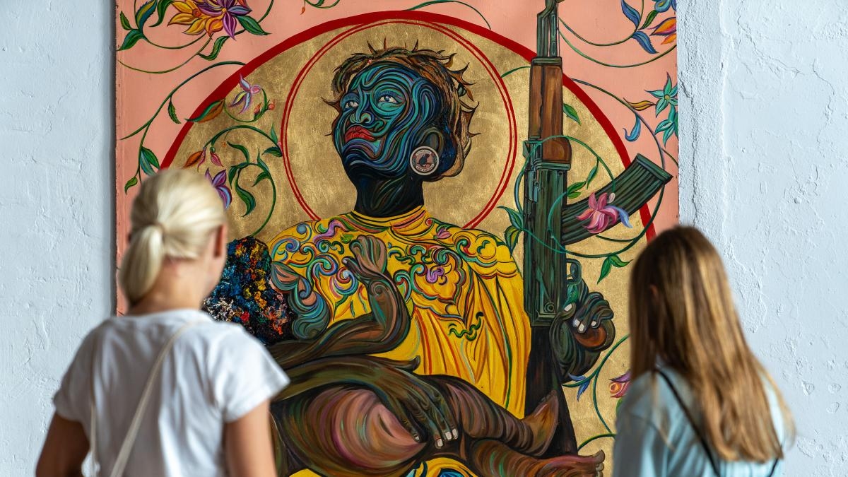 A arte africana floresce em Palafrugell