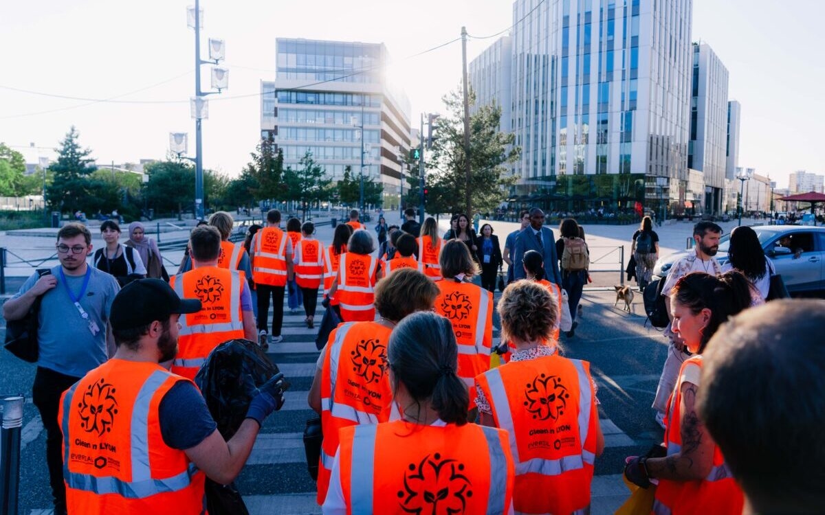 Clean in Lyon : plus d'une tonne de déchets a été récoltée lors de la 5e édition