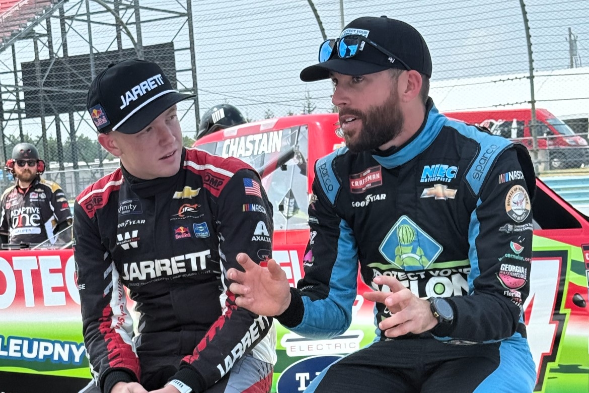 Connor Zilisch quebra clavícula em queda na Victory Lane em Watkins Glen