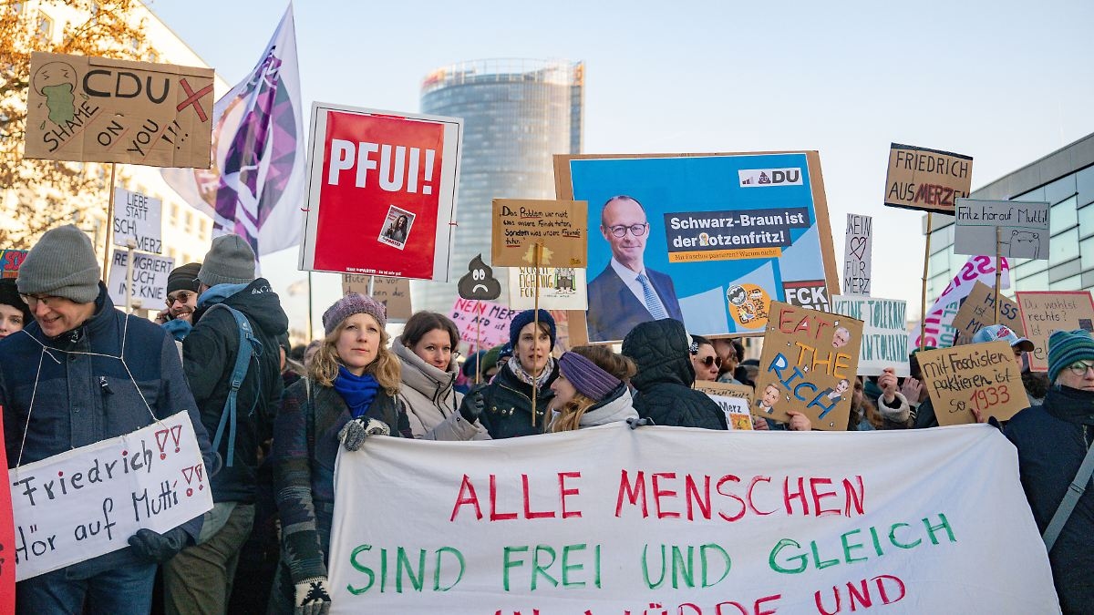 "Extremadamente preocupante": el sindicato atormenta al Bundestag con cientos de preguntas sobre la financiación de las manifestaciones