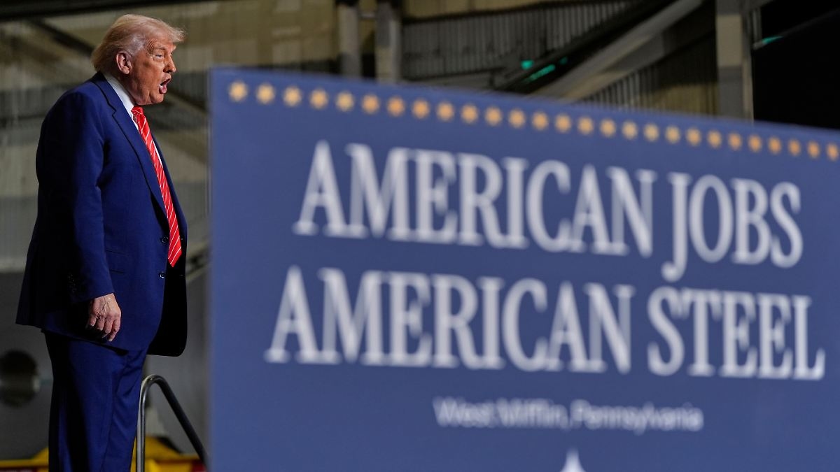 From 25 to 50 percent: Trump announces doubling of steel tariffs