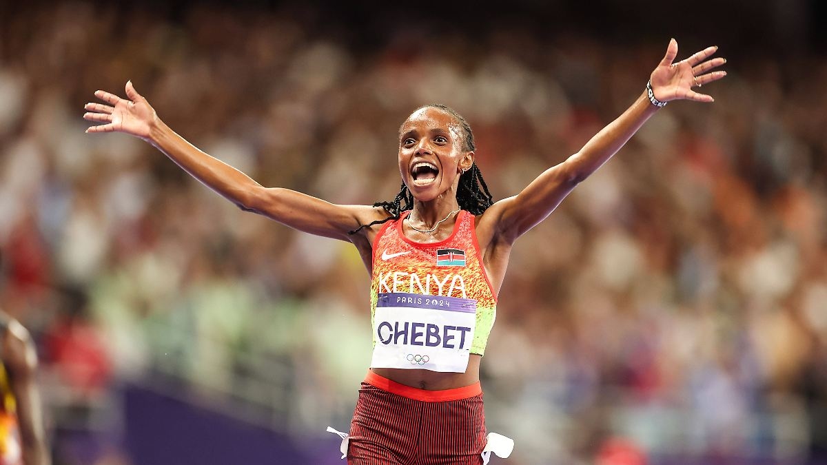 Klosterhalfen erken geride kaldı: Kenya'nın koşu yıldızları Eugene'de dünya rekoru gösterisi yaptı