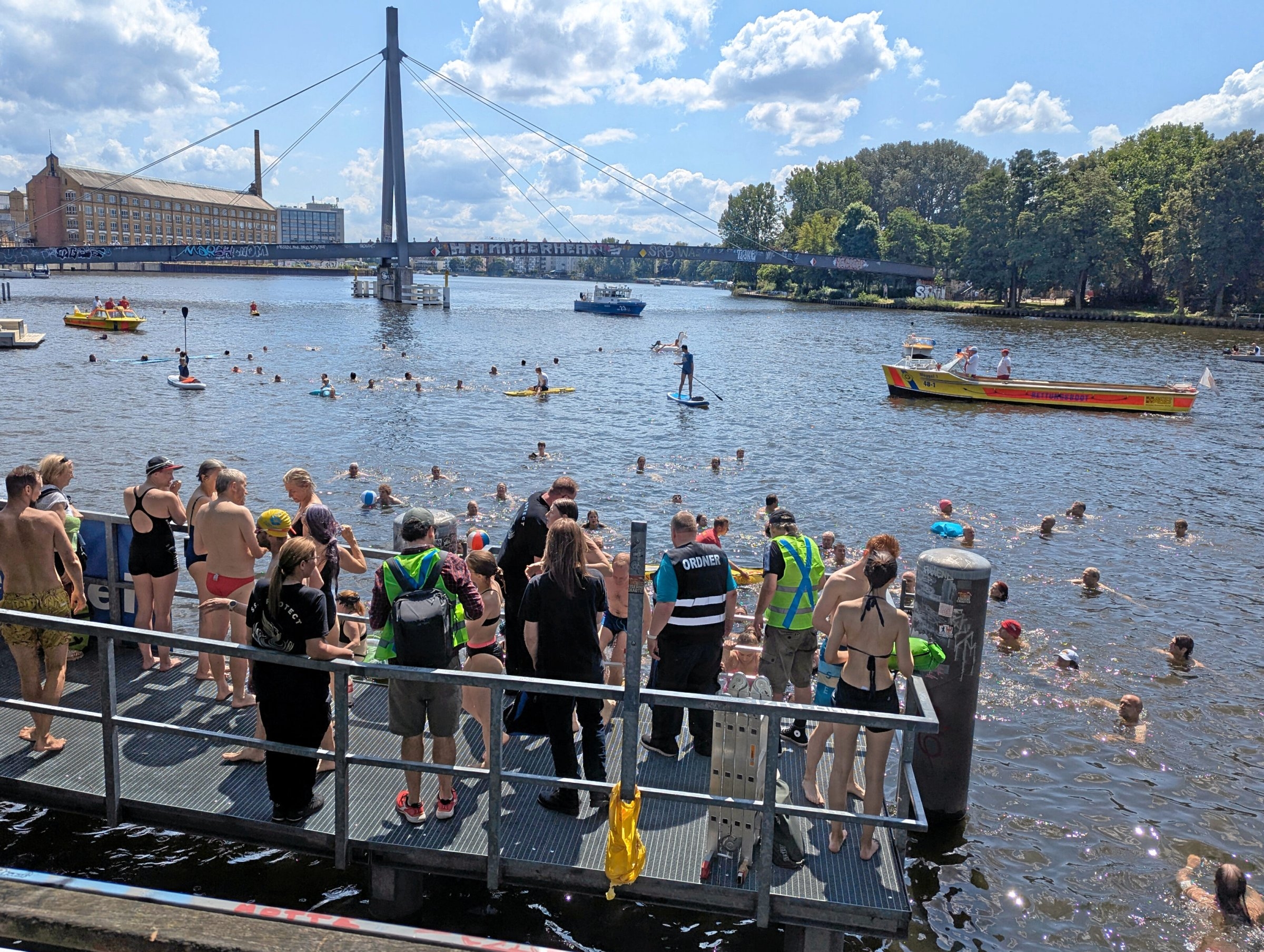 Ścieżki nadrzeczne | Berlin: Bezpośrednia trasa przez Sprewę