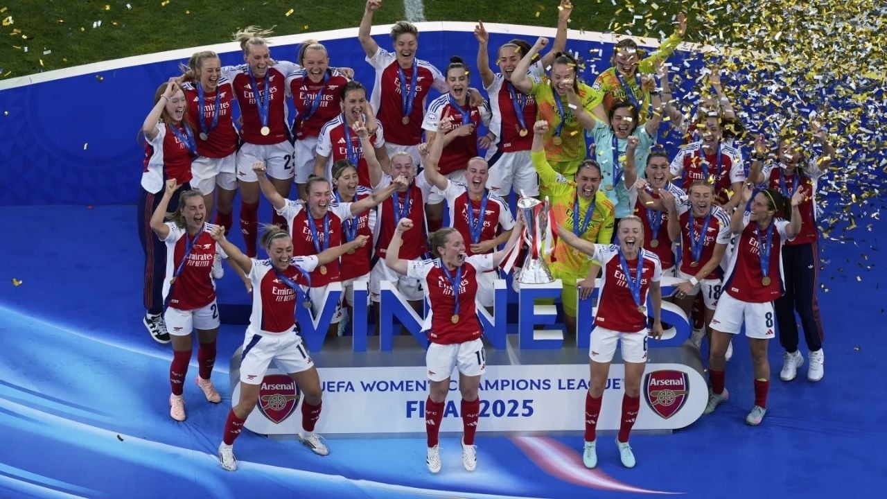 L'Arsenal ha battuto il Barcellona per 1-0 e si è aggiudicato la UEFA Women's Champions League.