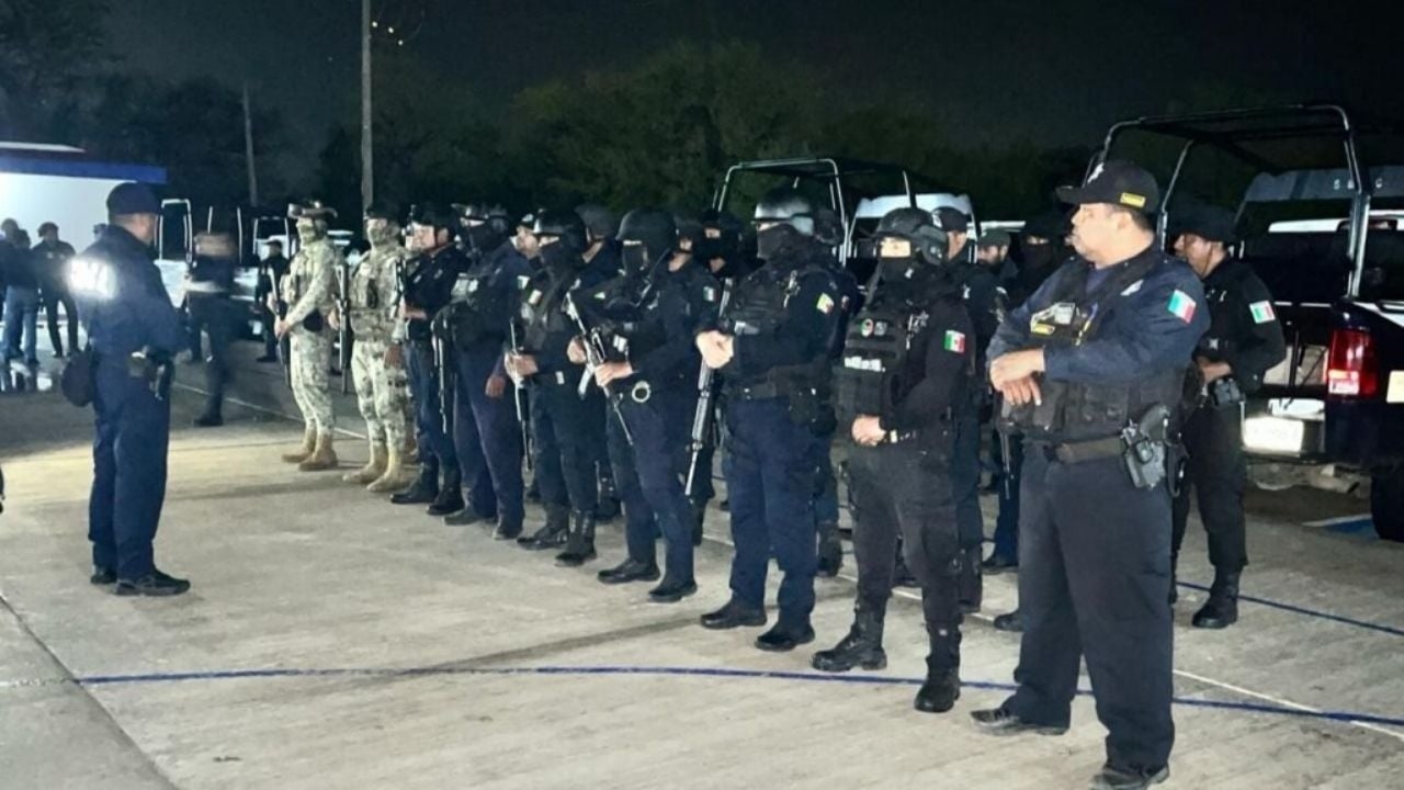 An operation was carried out at the Juchitán police station for links to organized crime.