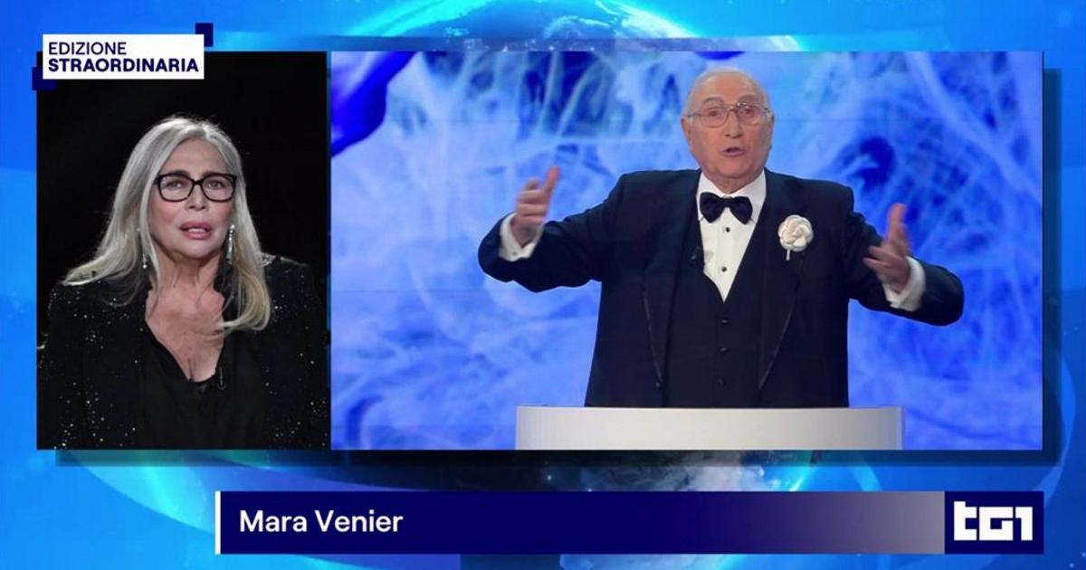 Pippo Baudo'ya veda, Mara Venier: "Ona her şeyimi borçluyum."