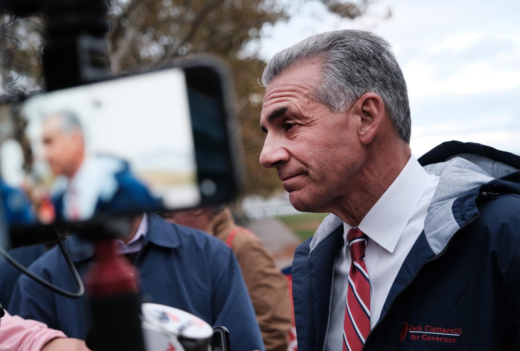 The Trump-backed candidate for New Jersey governor makes an awkward appeal to Black voters