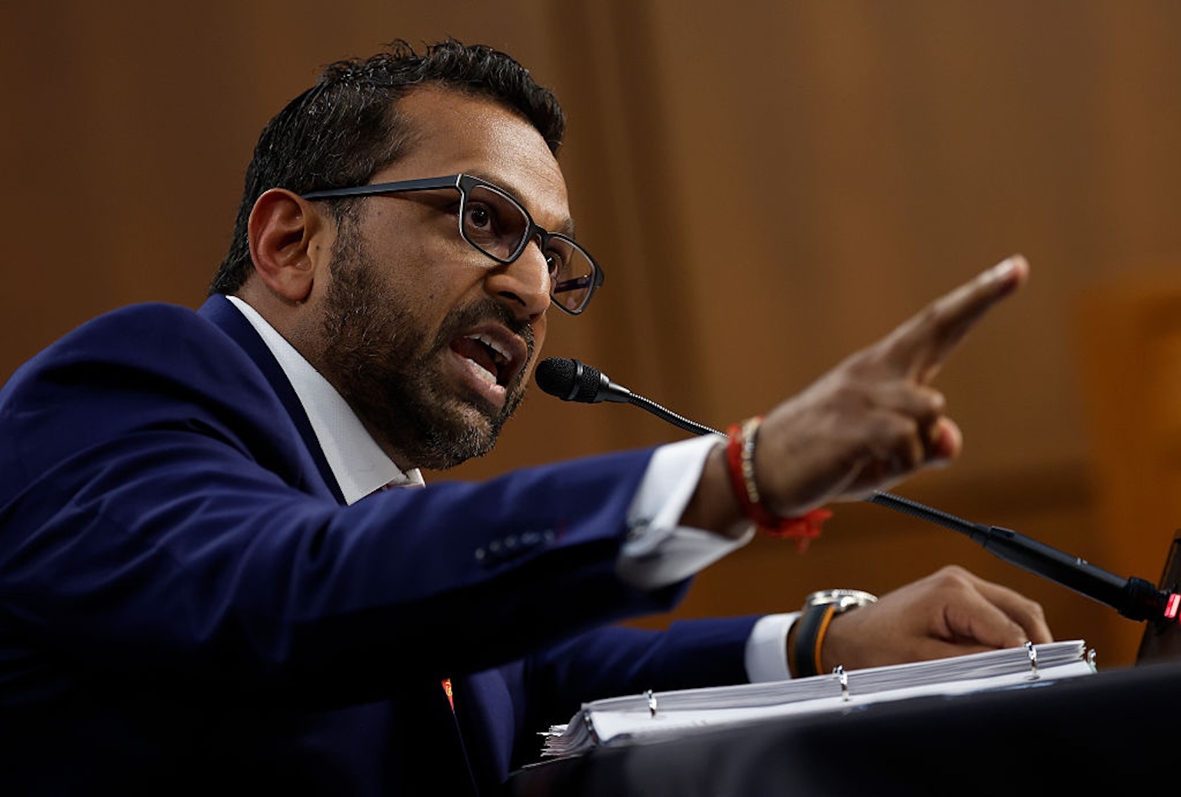 Running the FBI? Kash Patel believes his job is getting attention