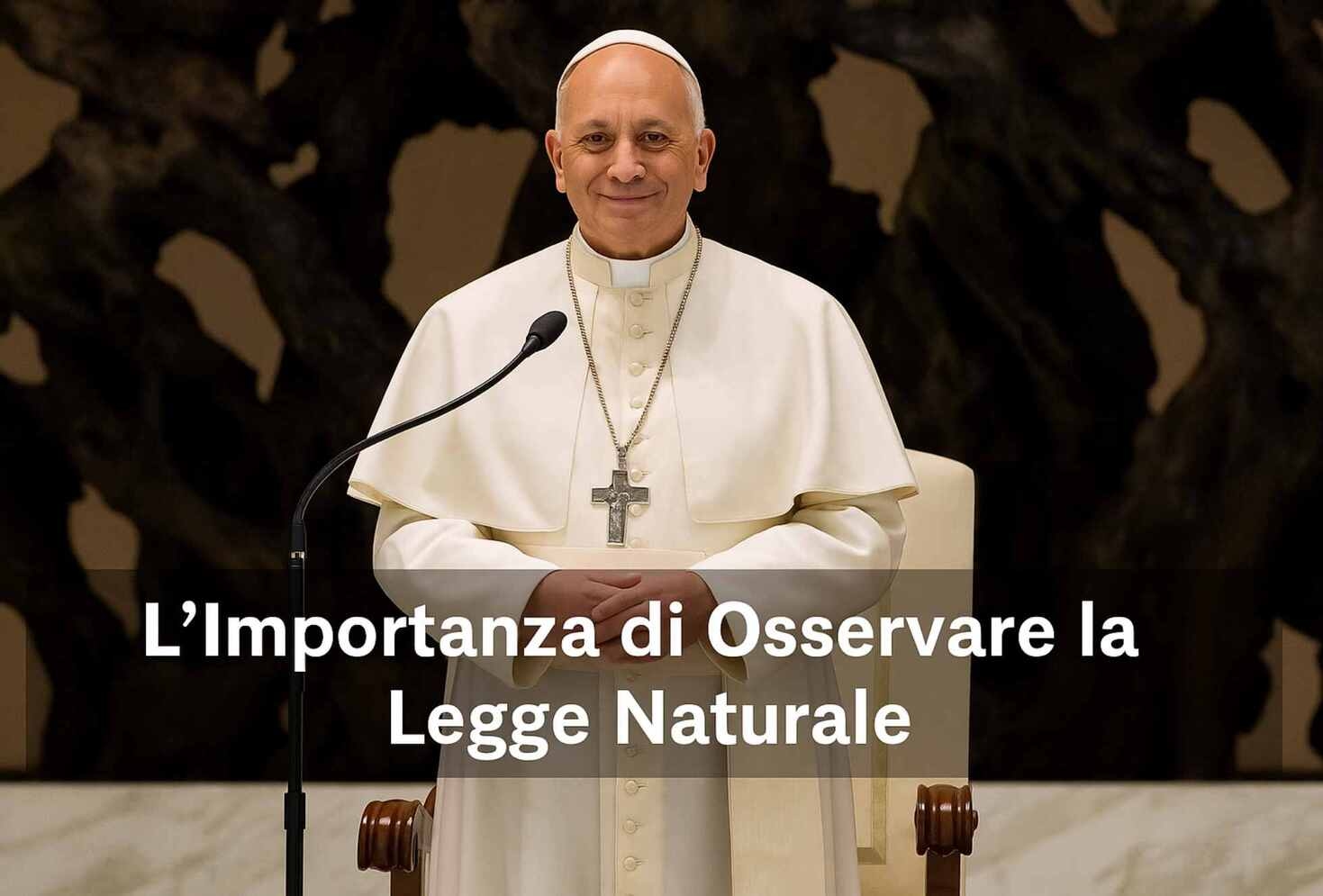 Pope Leo XIV: The Importance of Observing Natural Law