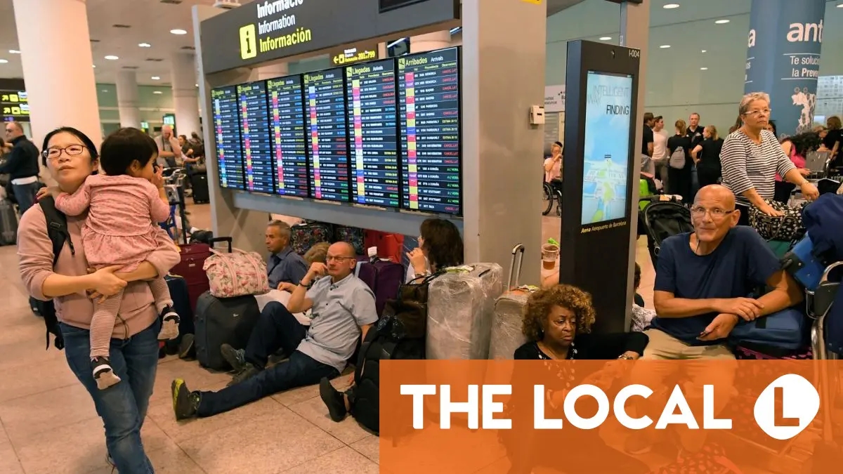 Odwołano loty i pociągi z powodu ulewnych opadów w Barcelonie
