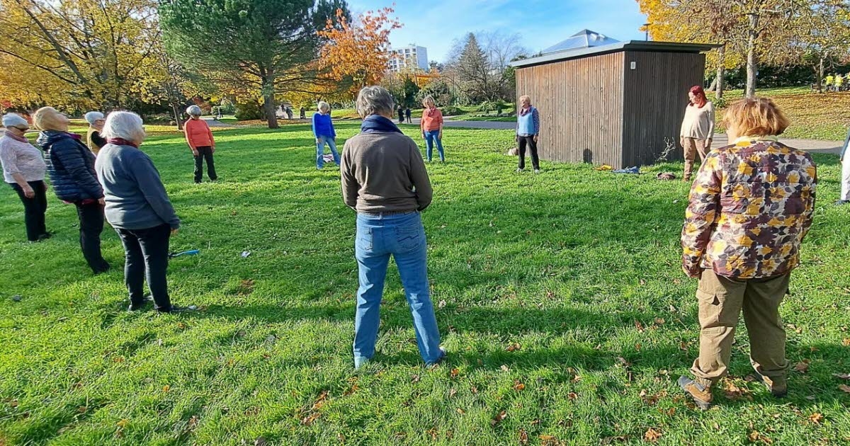 Vandœuvre-lès-Nancy. Entdecken Sie Qi Gong im Richard-Pouille-Park