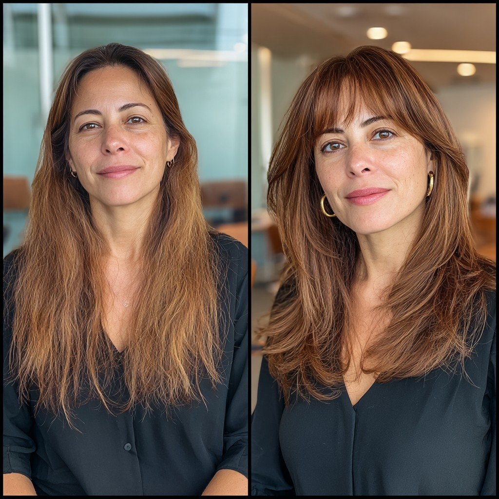 Yumuşak ve Havadar Bir Görünüm İçin 15 Sevimli, Süper İnce Perçem Fikri