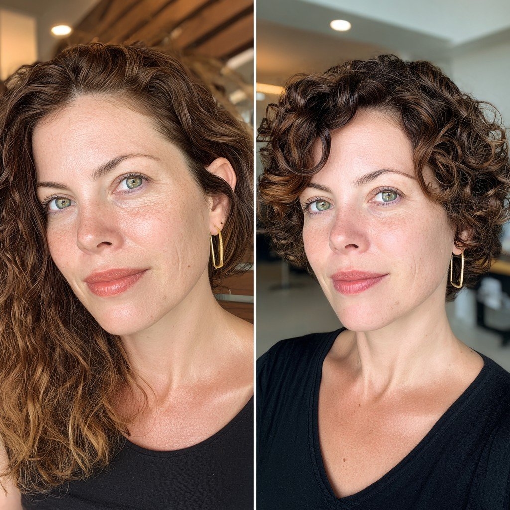 15 peinados adorables para cabello corto y rizado que definen tus rizos