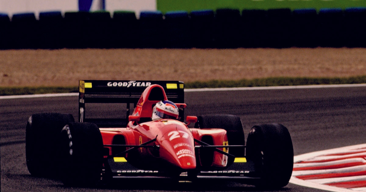 Jean Alesi vende la sua Ferrari di Formula 1