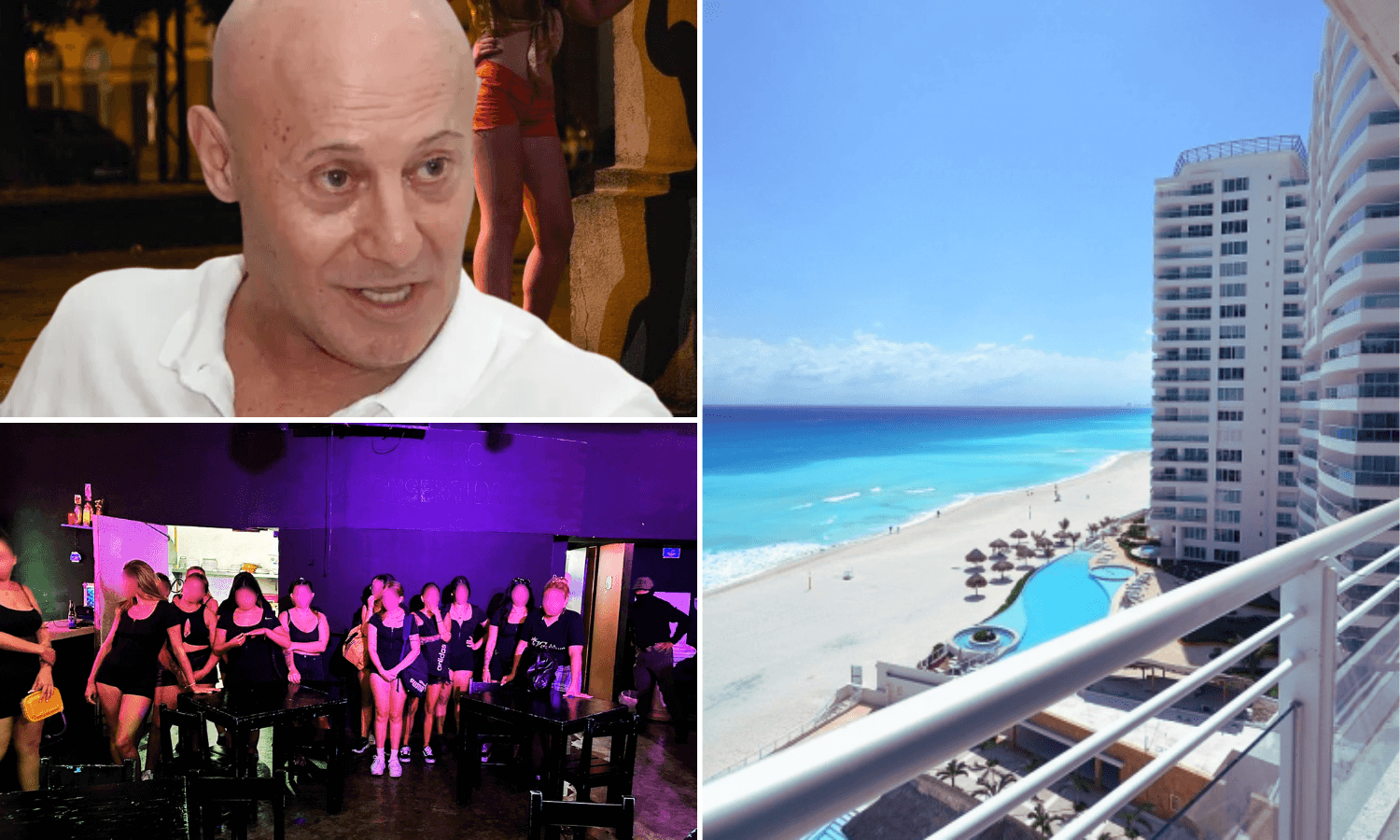 Acımasız "Genelev Kralı" Cancun'da lükse ve partilere geri dönüyor