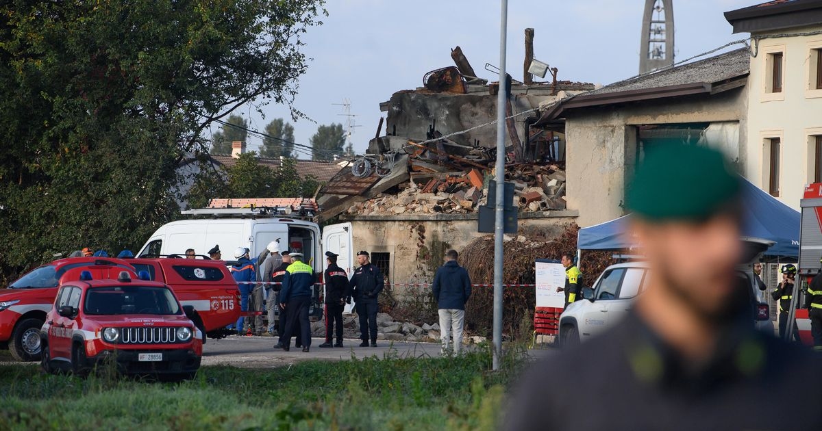 Three cops killed in horror explosion during eviction as tenant arrested for 'murder'