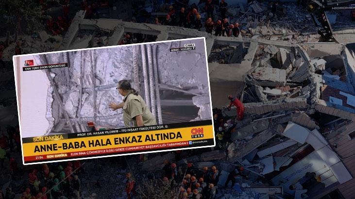 Pourquoi l'immeuble de Kocaeli s'est-il effondré ? Un expert l'explique sur CNN Turk.