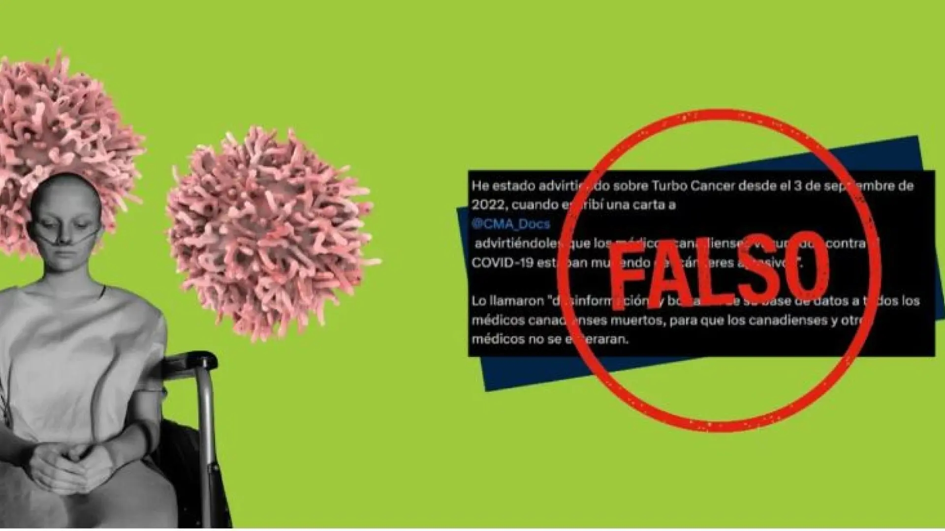Attenzione a questa bufala: il vaccino COVID non provoca il "turbocancro"