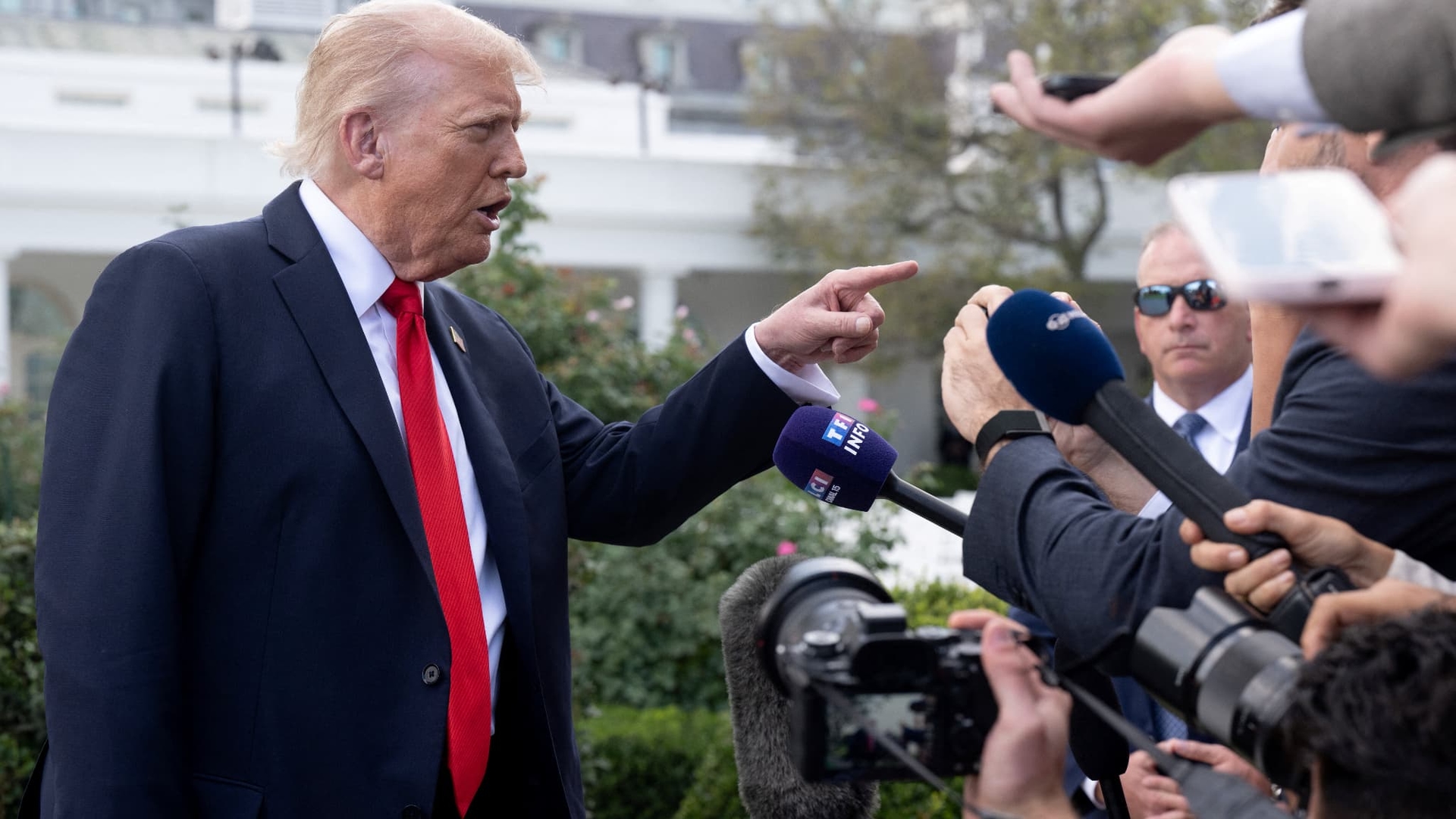 The White House is restricting journalists' access to its press office to "protect sensitive information"