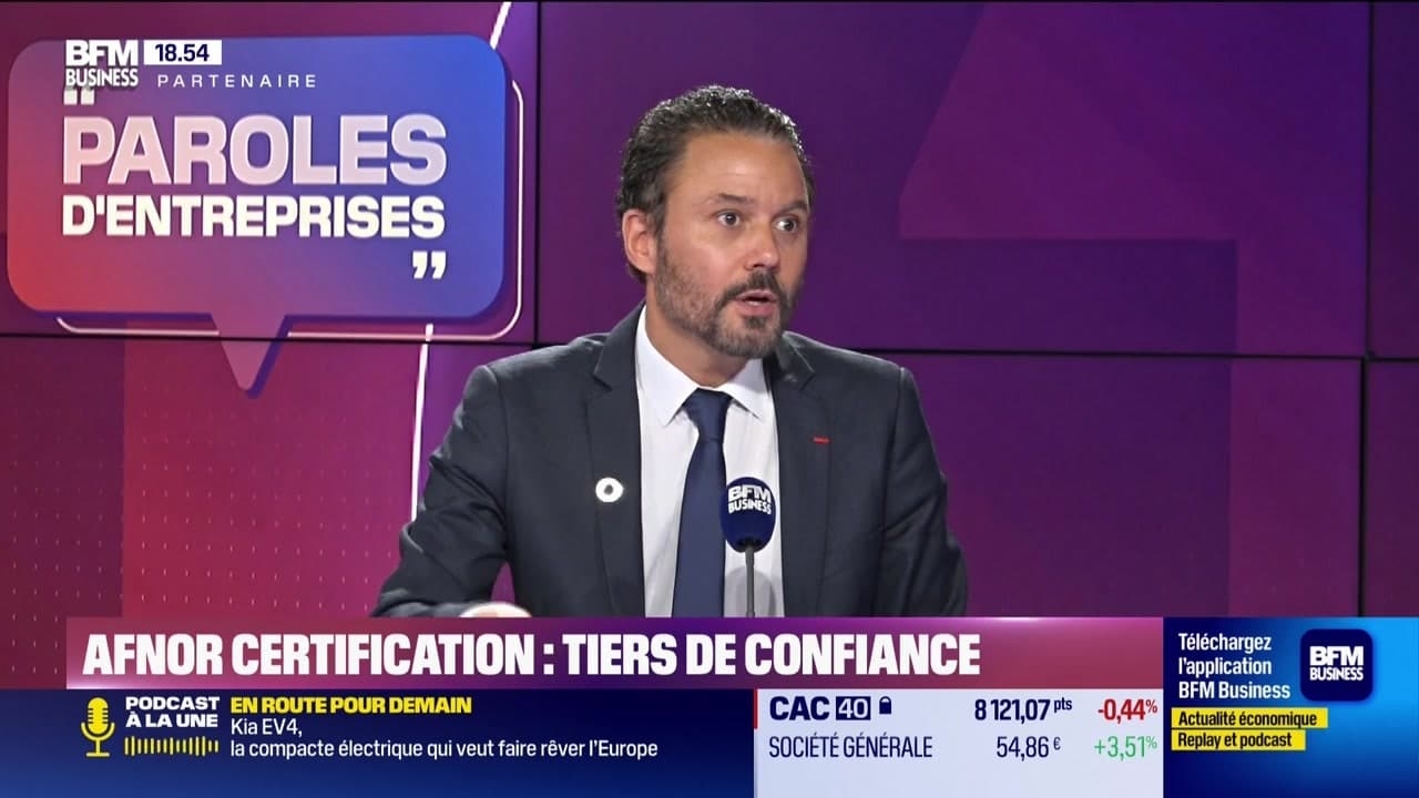 Julien Nizri (AFNOR Certification): AFNOR certification, trusted third party - 01/11