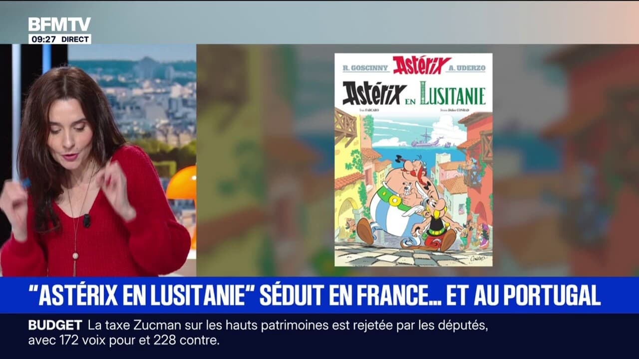 With over 600,000 albums already sold, "Asterix in Lusitania" is a huge hit in France and Portugal.