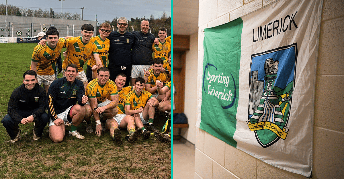 Due ex stelle del rugby irlandese aiutano il Limerick GAA Club a vincere il titolo di campione juniores