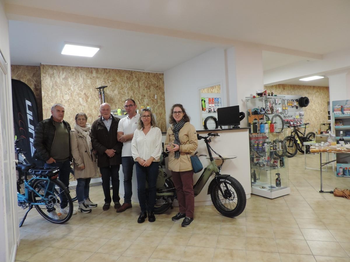 A new bicycle shop has opened its doors in Surgères