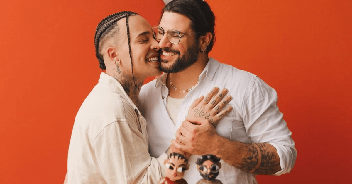 Gloria Groove marries her husband after almost 11 years of relationship.