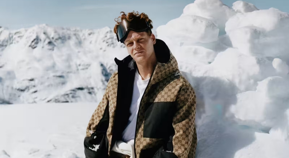 GUCCI e Jannik Sinner presentano la prima collezione sci della storia