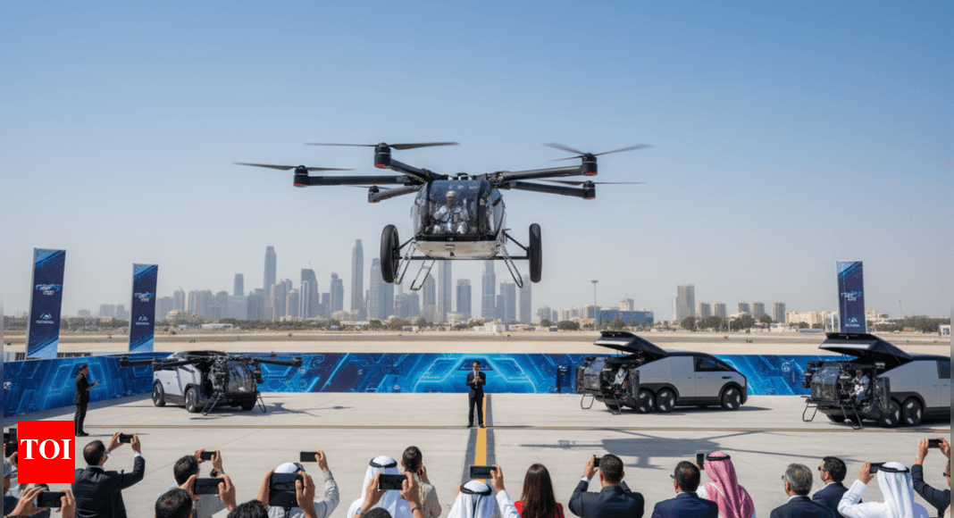 Dubai: Flying cars are here! Chinese car maker Aridge conducts first manned flight, secures 600 orders