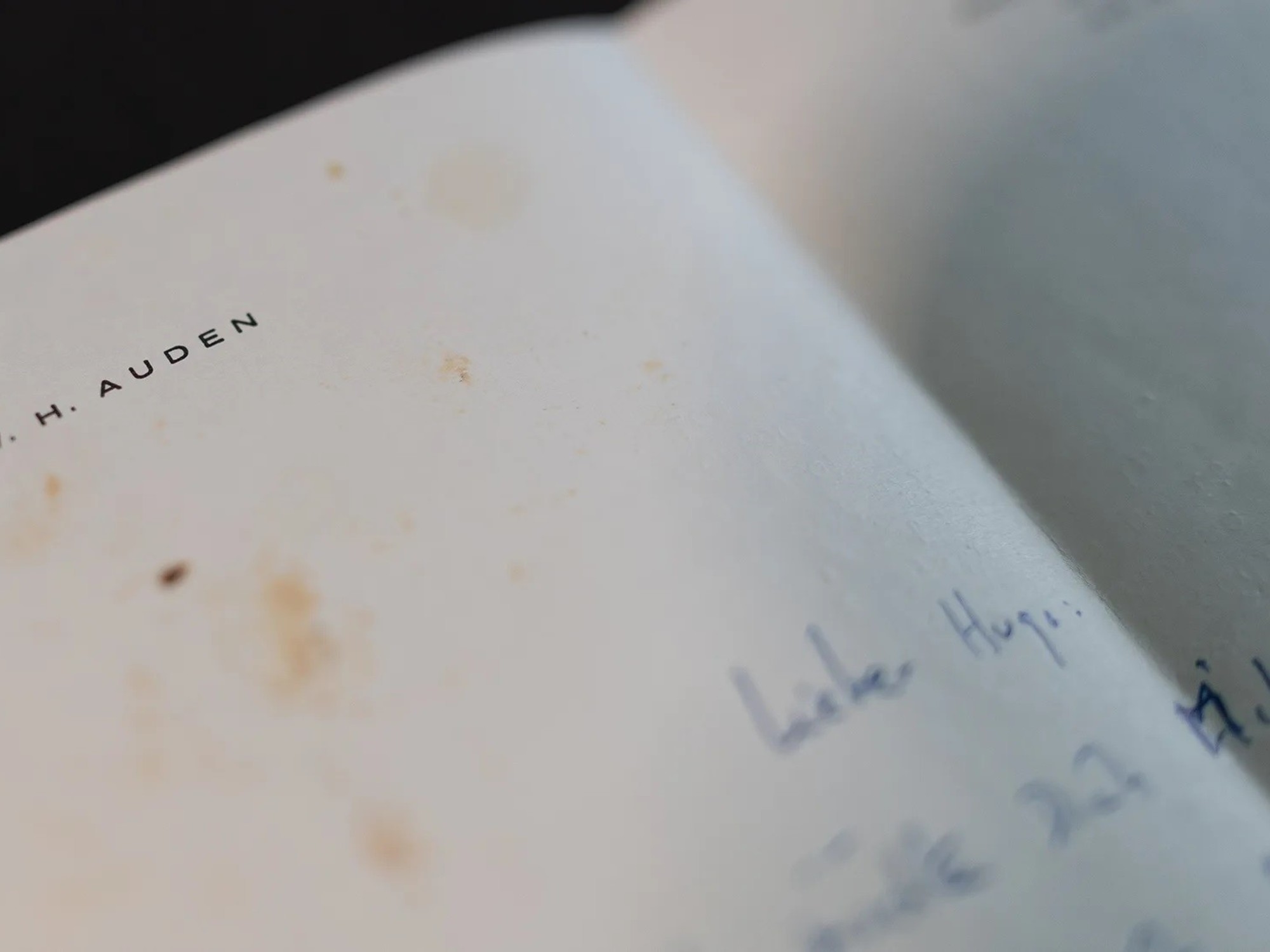Centenas de cartas não publicadas do escritor WH Auden para uma amante austríaca foram descobertas.